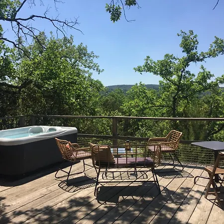 לינה וארוחת בוקר Les Yourtes De Provence